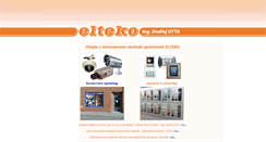 Desktop Screenshot of elteko.eu
